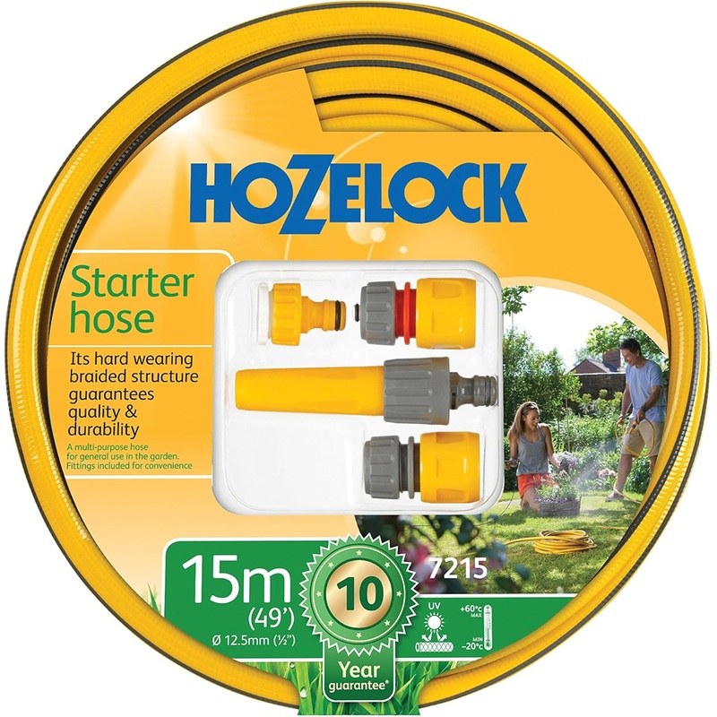 Hozelock 15M Starter Hose & Fittings Set