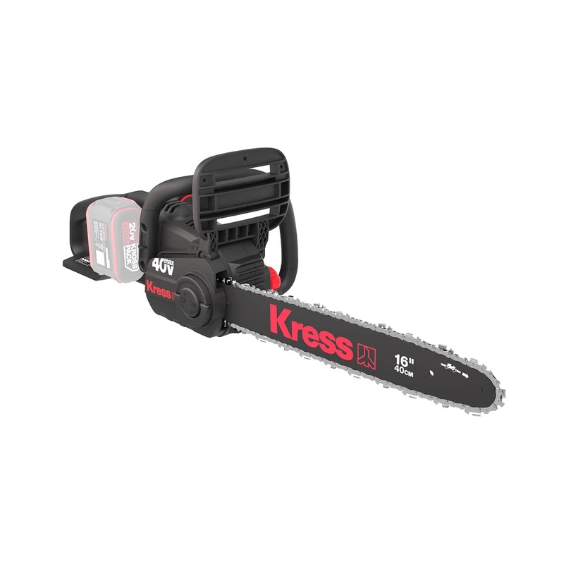 Kress KG347E.9 2x20V Pro Chainsaw, 40cm - Bare Tool