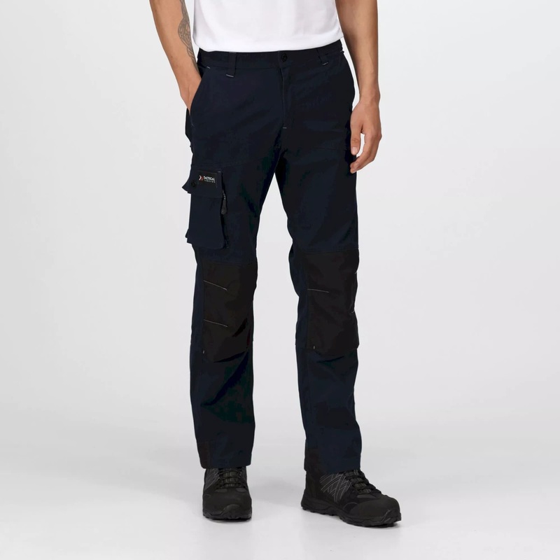 Regatta Scandal Stretch Trousers, Navy, 31" Leg Length
