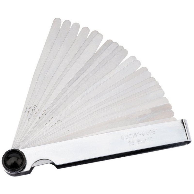 Draper 51713 26 Blade Imperial Feeler Gauge Set