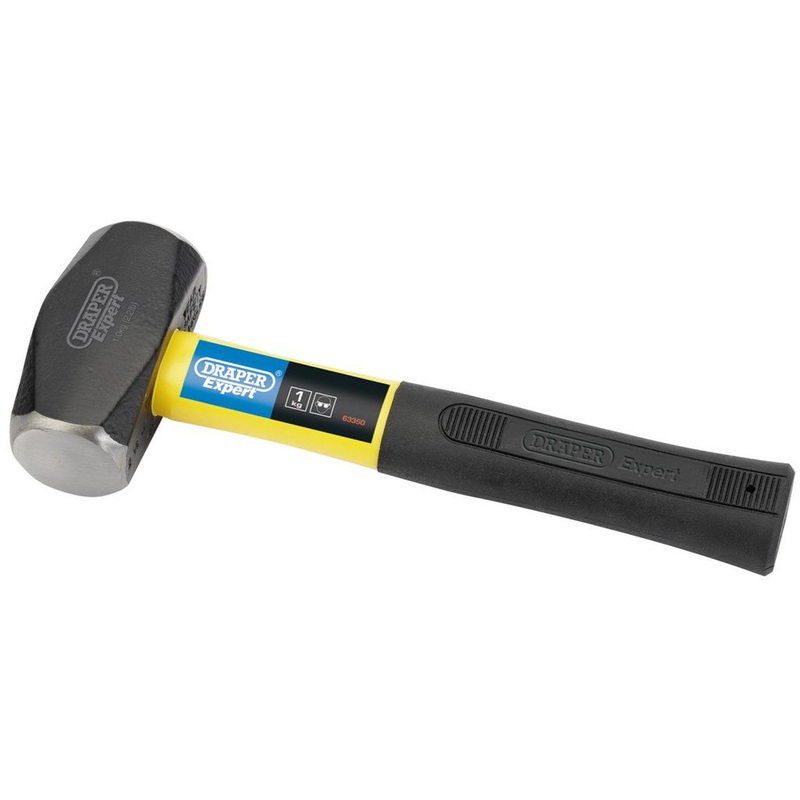 Draper 63350 Expert Fibreglass Shaft Club Hammer, 1kg/2.2lb