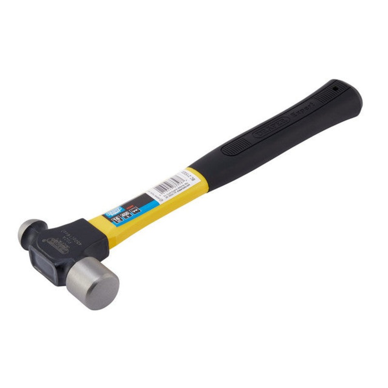 Draper Expert 63348 Ball Pein Hammer with Fibreglass Shaft, 450g/16oz