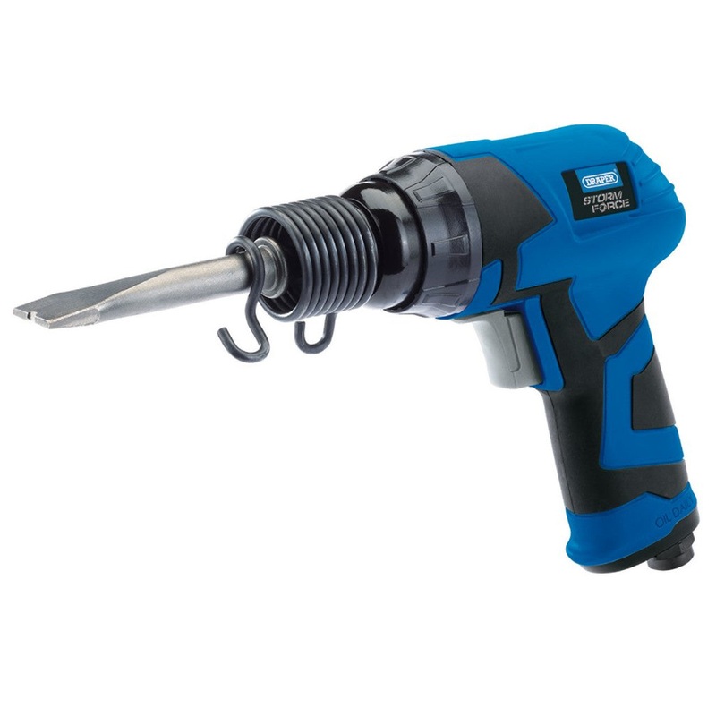Draper Storm Force 65142 Air Hammer & Chisel Kit (7 Piece)