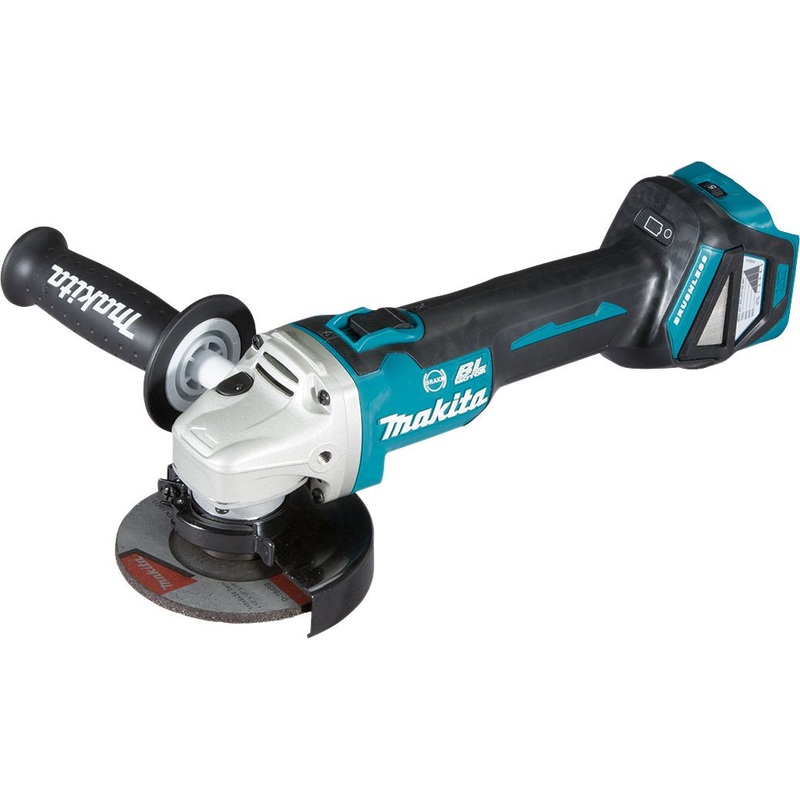 Makita DGA463Z 18v Angle Grinder 115mm BL LXT, Body Only