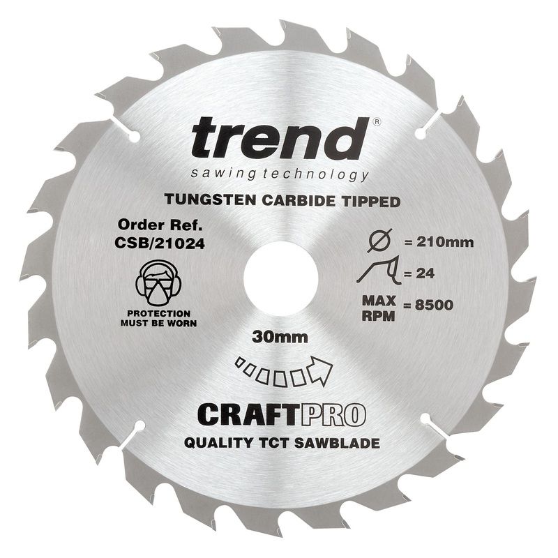 Trend Craft Saw Blade 210mm x 36T x 30mm