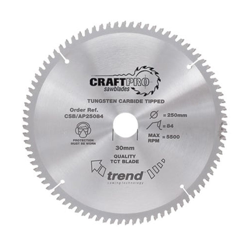 Trend CSB/AP25496 Craft Blade TCP 254 x 96T x 30
