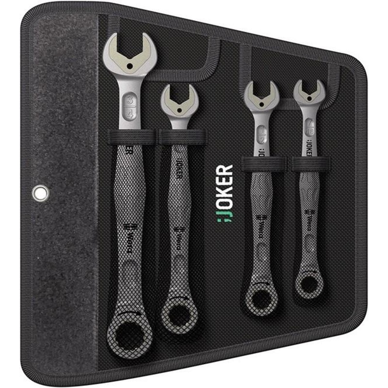 Wera 6000 Joker Ratchet Combi Wrench Set 4 Pc
