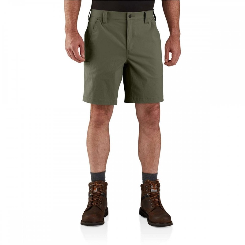 Carhartt 104198 Ripstop Lightweight Work Short, Basil