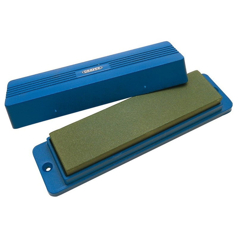 Draper 31696 200 x 50 x 25mm Silicone Carbide Sharpening Stone with Box