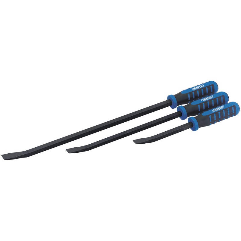 Draper 88636 Soft Grip Pry Bar Set (3 Piece)
