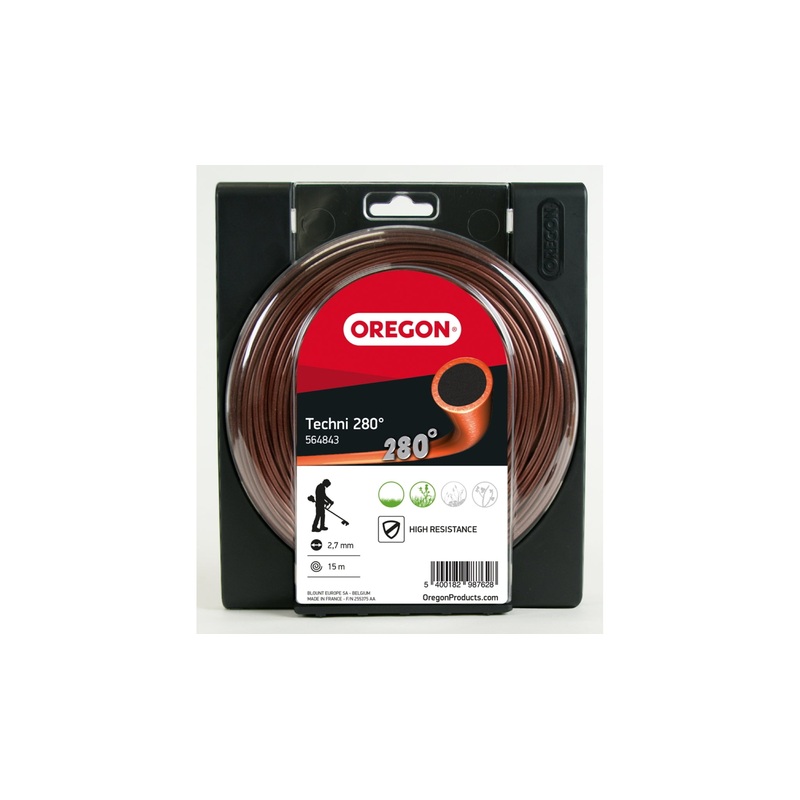 Oregon 545819 Techni, Trimmer Line Wire, 280 Degrees 2.50mm x 81M