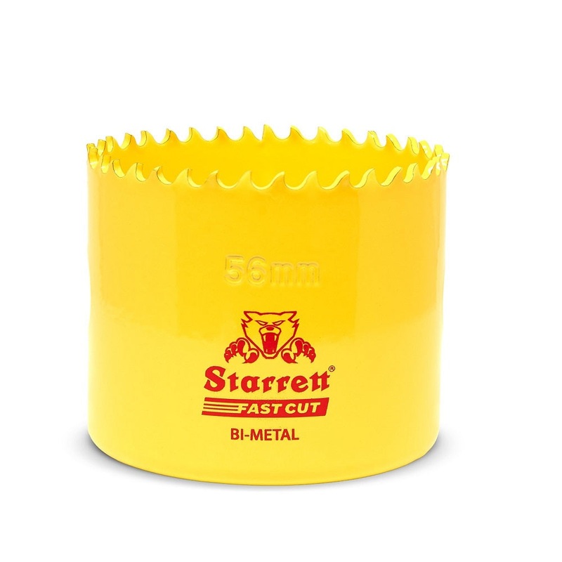 Starrett FCH056M 56mm Fast Cut Holesaw