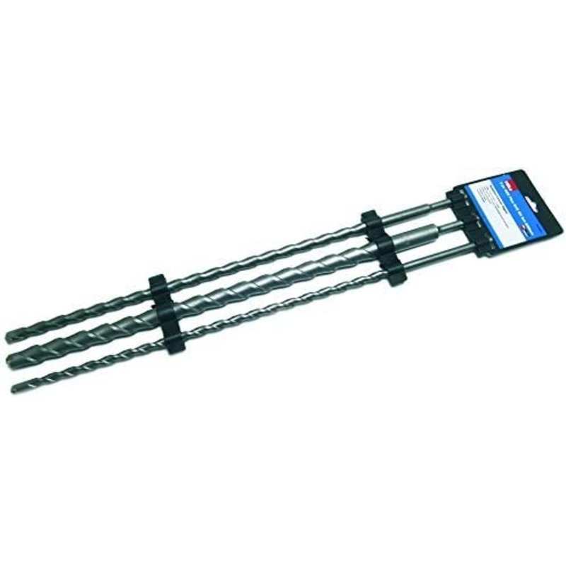 Hilka 3 Piece SDS Long Drill Bits Pro Craft 600mm