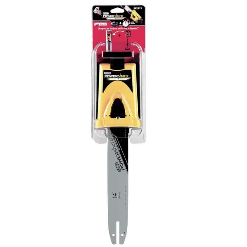 Oregon 542311 Combo, 14in Powersharp Bar/Sharpener