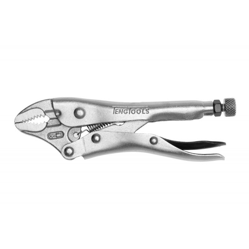Teng Tools 401-5 Plier Power Grip Curved Jaw 5 inch