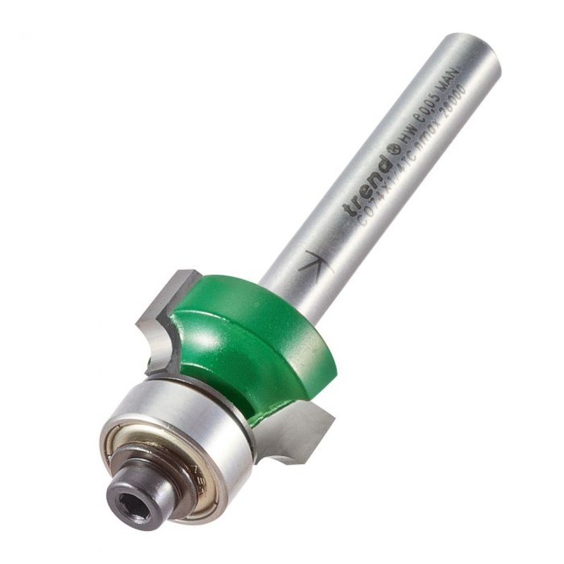 Trend C074X1/4TC Rounding Over 3.2mm Radius X 9.5mm Cut