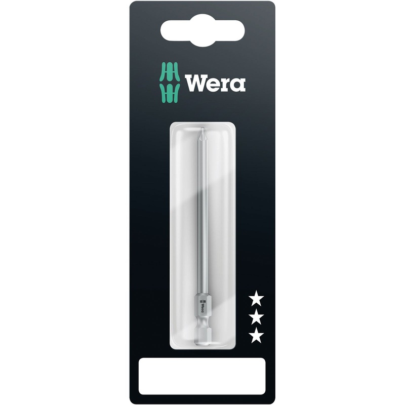 Wera 855/4Z SB Bit PZ2/89 Extra Hard Carded