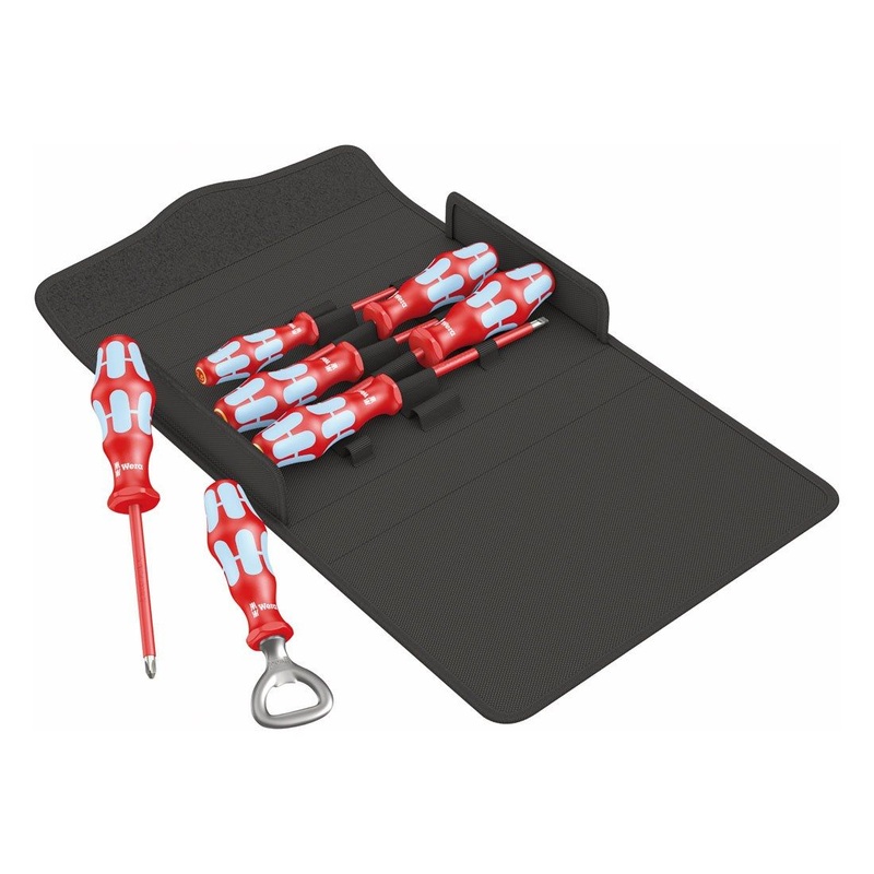Wera Kraftform 3100 i/7 Set 1 Screwdriver Set, Stainless Steel