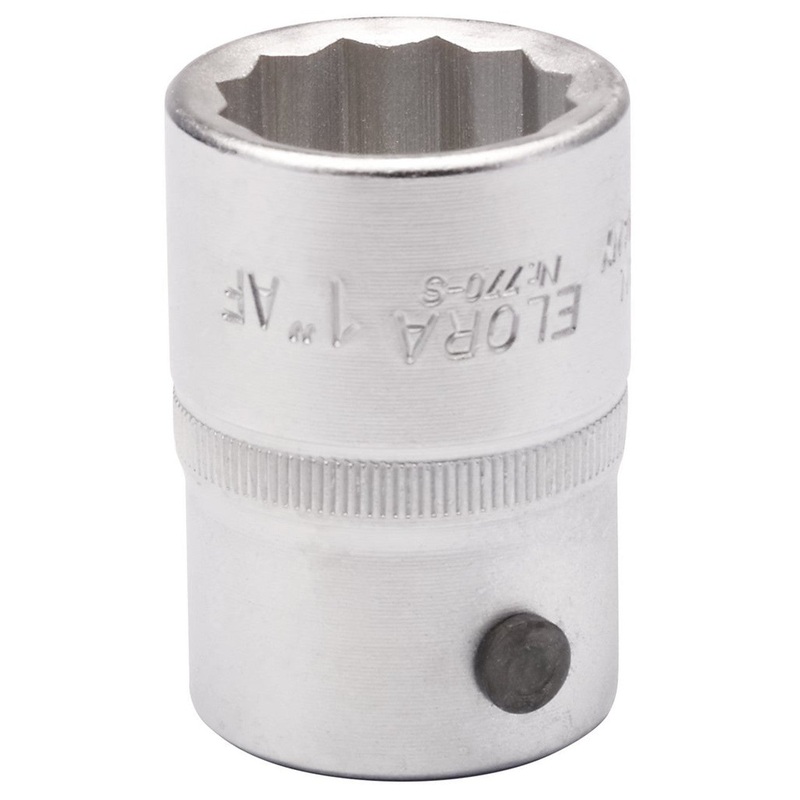 Draper 00476 1" AF Bi-Hex Socket 3/4" Dr