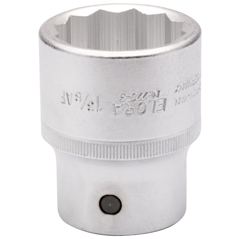 Draper 00533 1.3/8" AF Bi-Hex Socket 3/4" Dr