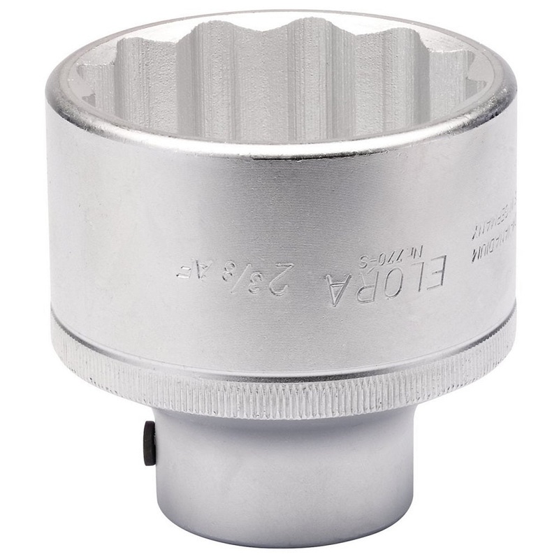 Draper 00674 2.3/8" AF Bi-Hex Socket 3/4" Dr