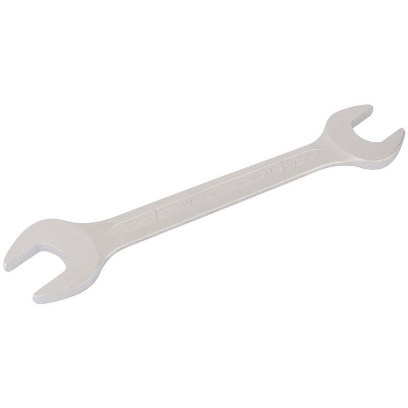 Elora 01581 Long Imperial Double Open End Spanner, 15/16 x 1"