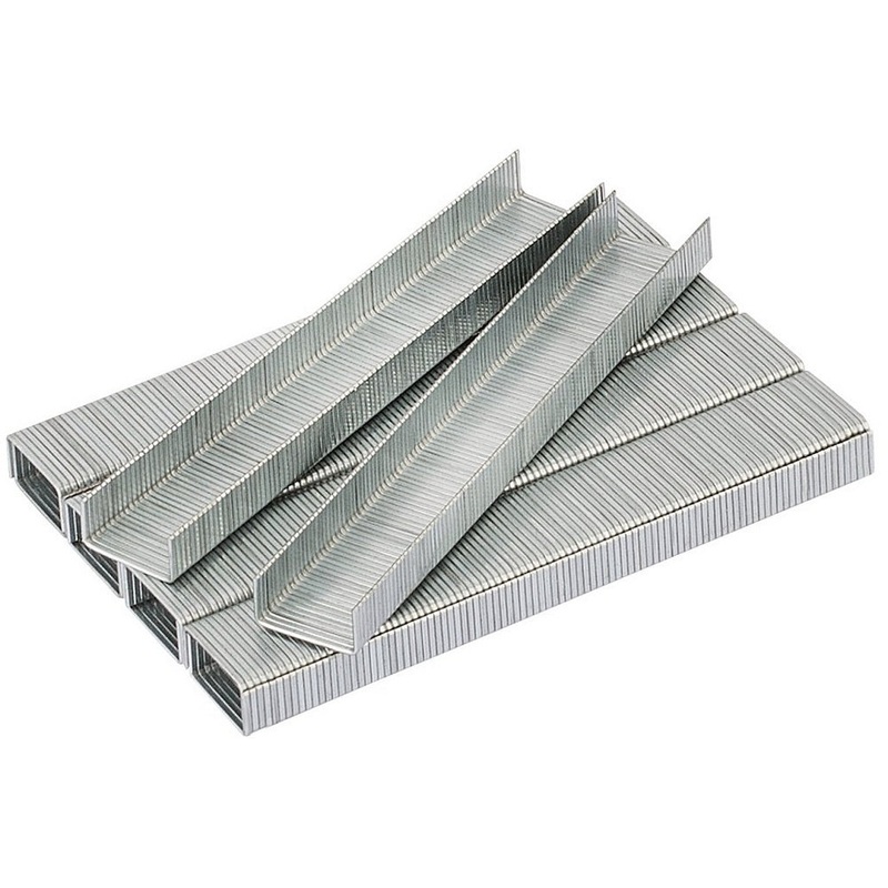 Draper 13959 Steel Staples, 6 x 11.3mm (Pack of 1000)