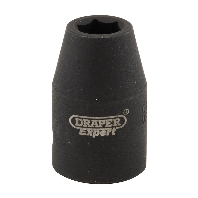 Draper 28420 Impact Socket, 1/2" Sq. Dr., 10mm