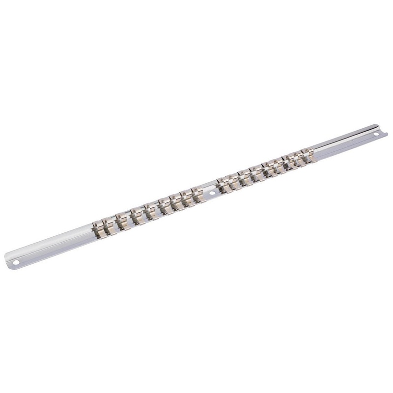 Draper 50548 Retaining Bar, 1/4" Sq. Dr., 400mm, 18 Clips