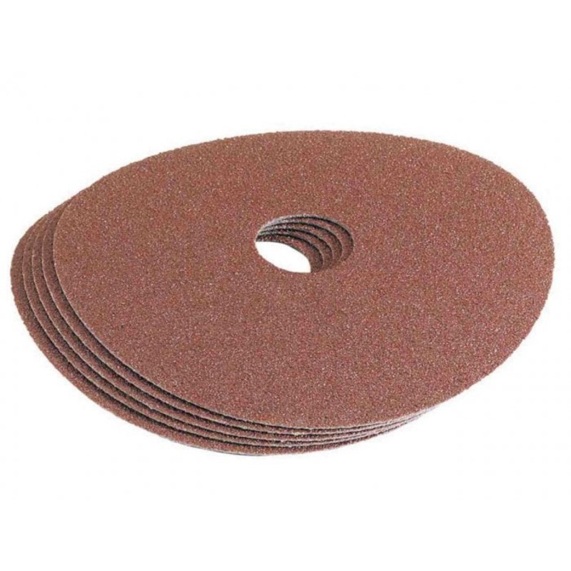 Draper 58610 115mm 80 Grit Aluminium Oxide Sanding Disc (Pack of 5)