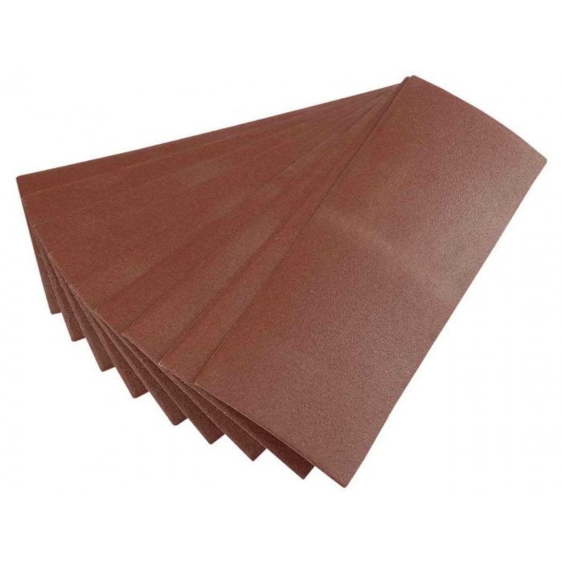 Draper 59467 Aluminium Oxide Sanding Sheets, 92 x 230mm 120 Grit (Pack of 10)