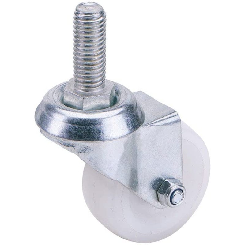 Draper 65500 Swivel Bolt Fixing Nylon Wheel, 75mm Diameter, S.W.L. 70kg