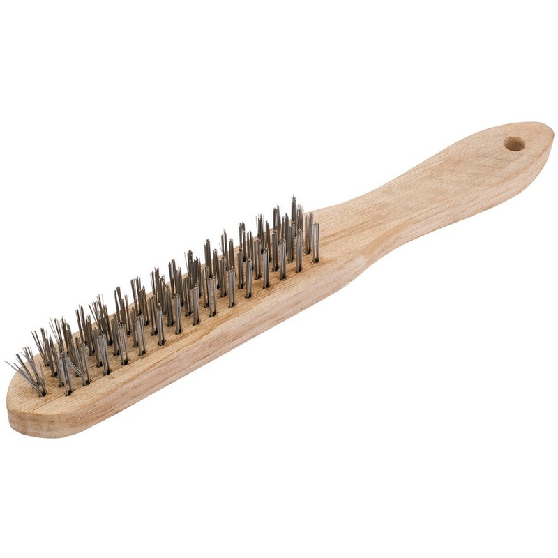 Draper 68723 4 Row Wire Brush