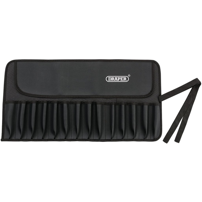 Draper 72977 14 Pocket PVC Tool Roll