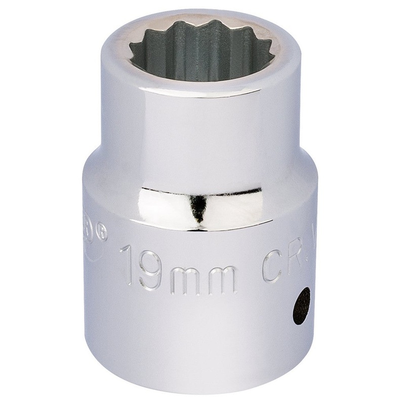 Draper 16690 19mm 12 Point Socket 3/4" Dr