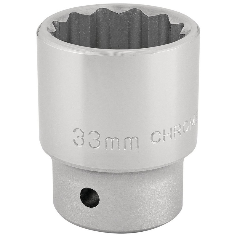 Draper 16700 33mm 12 Point Socket 3/4" Dr