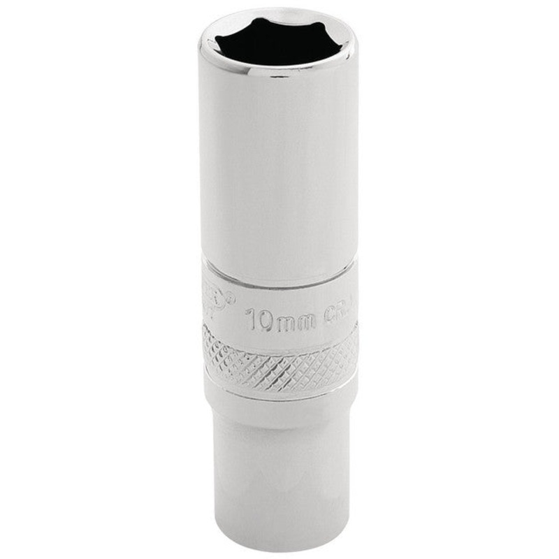 Draper 32761 HI-TORQ 6 Point Deep Socket, 1/4" Sq. Dr., 10mm