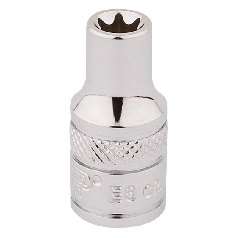 Draper 34066 TX-STAR Socket1/4" Sq. Dr., E6