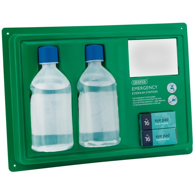 Draper 81292 Emergency Sterile Eye Wash Station