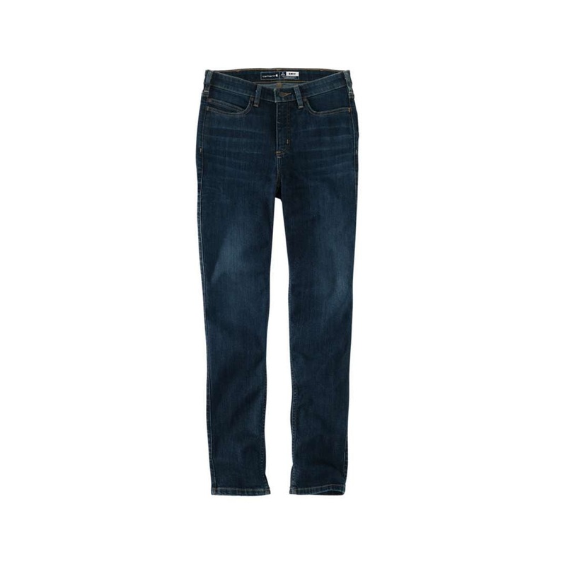 Carhartt 104976 Women's Rugged Flex Tapered Jean, Hazel