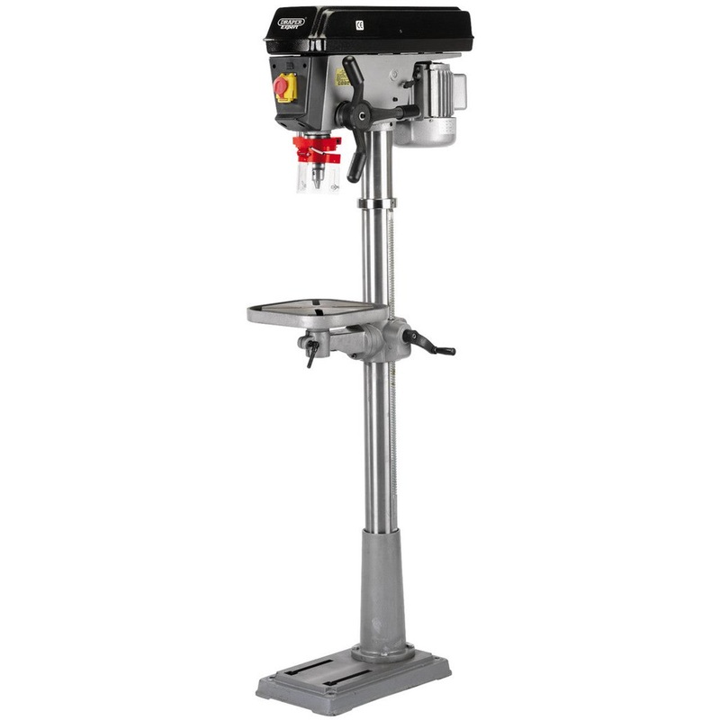 Draper 95092 16 Speed Heavy Duty Floor Standing Drill, 650W