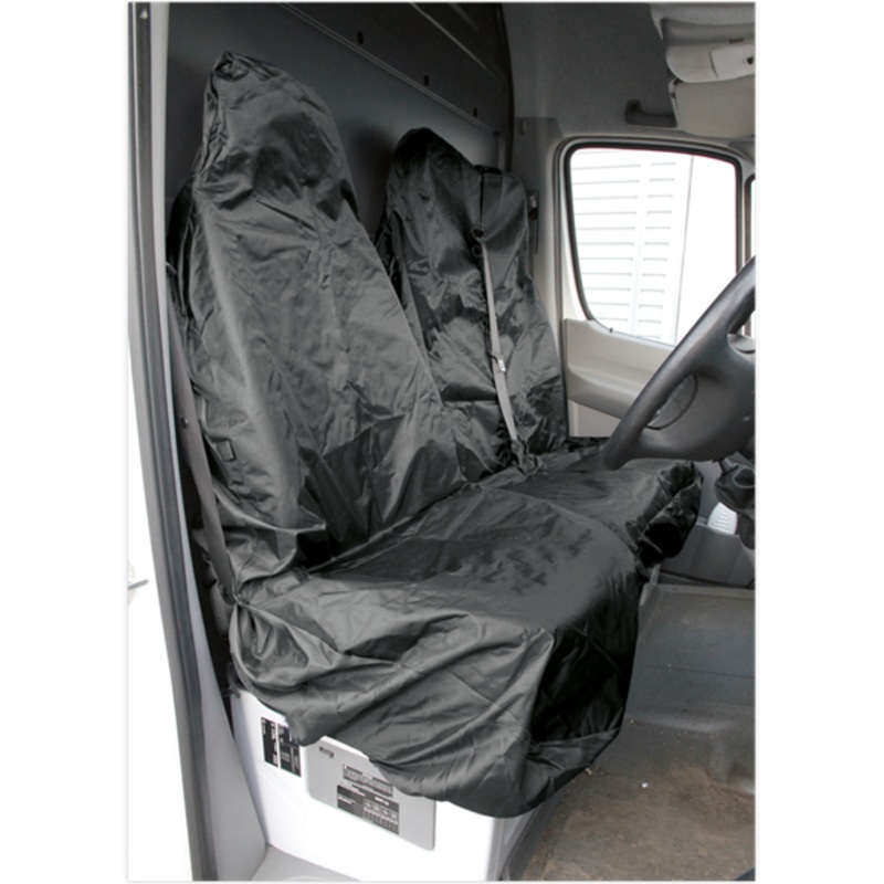 Sealey CSC7 2pc Heavy-Duty Van Seat Protector Set