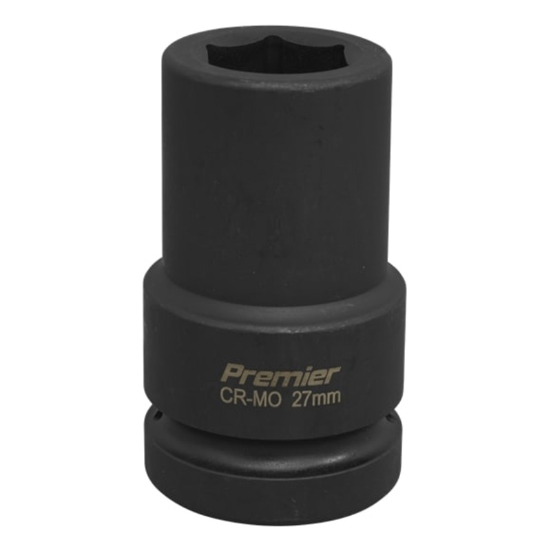 Sealey IS127D Impact Socket 27mm Deep 1"Sq Drive