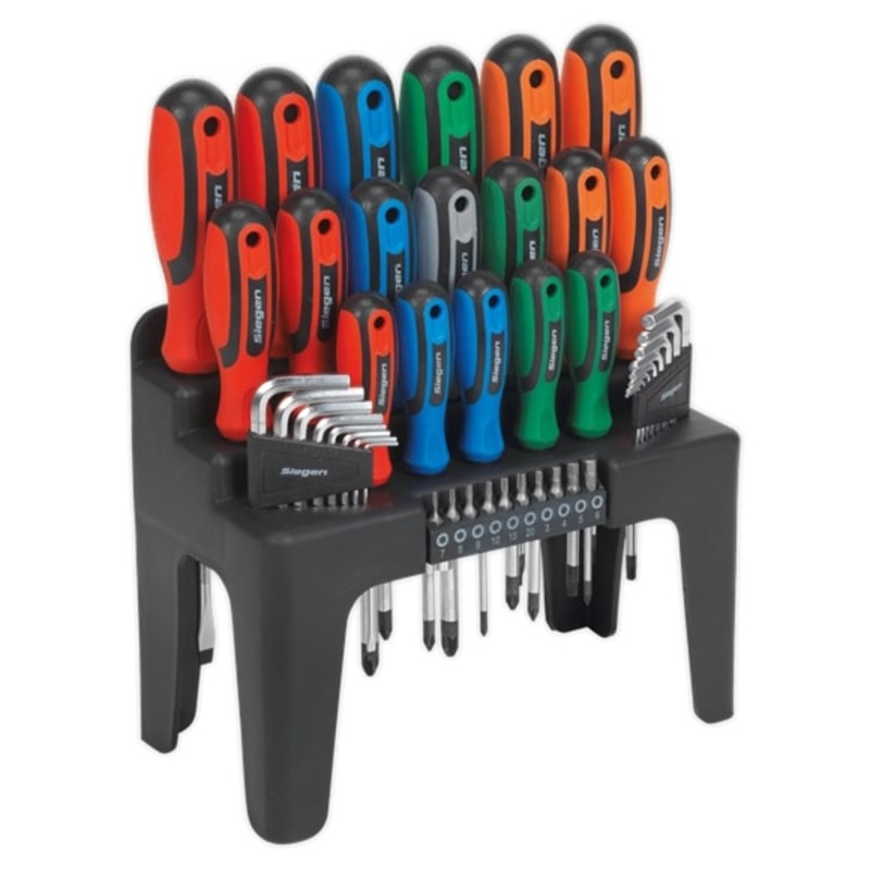 Sealey S01090 44pc Screwdriver, Hex Key & Bit Set