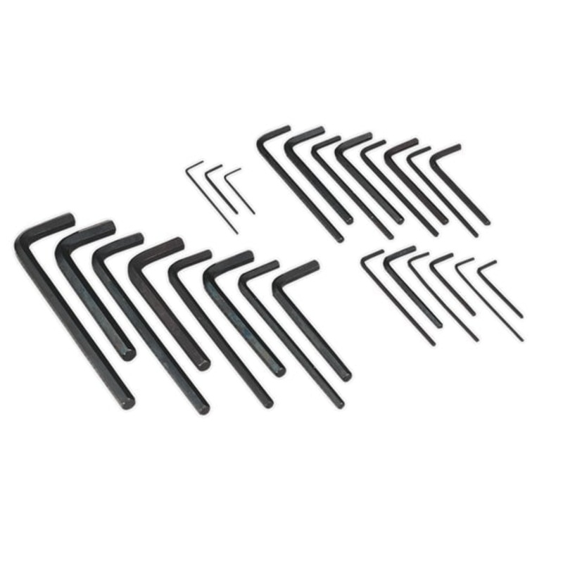 Sealey S0465 25pc Hex Key Set - Metric/Imperial