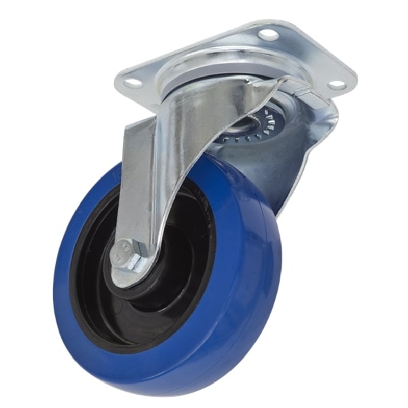 Sealey SCW3160SP Castor Wheel Swivel Plate 160mm