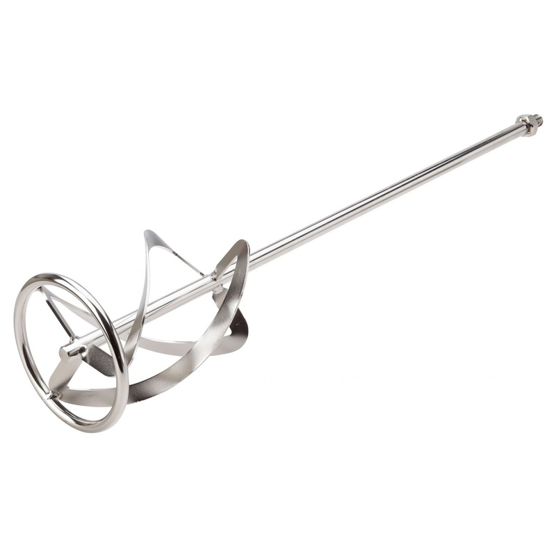 OX Tools P120435 Pro M14 Mixing Paddle - 135 x 650mm Negative Helix