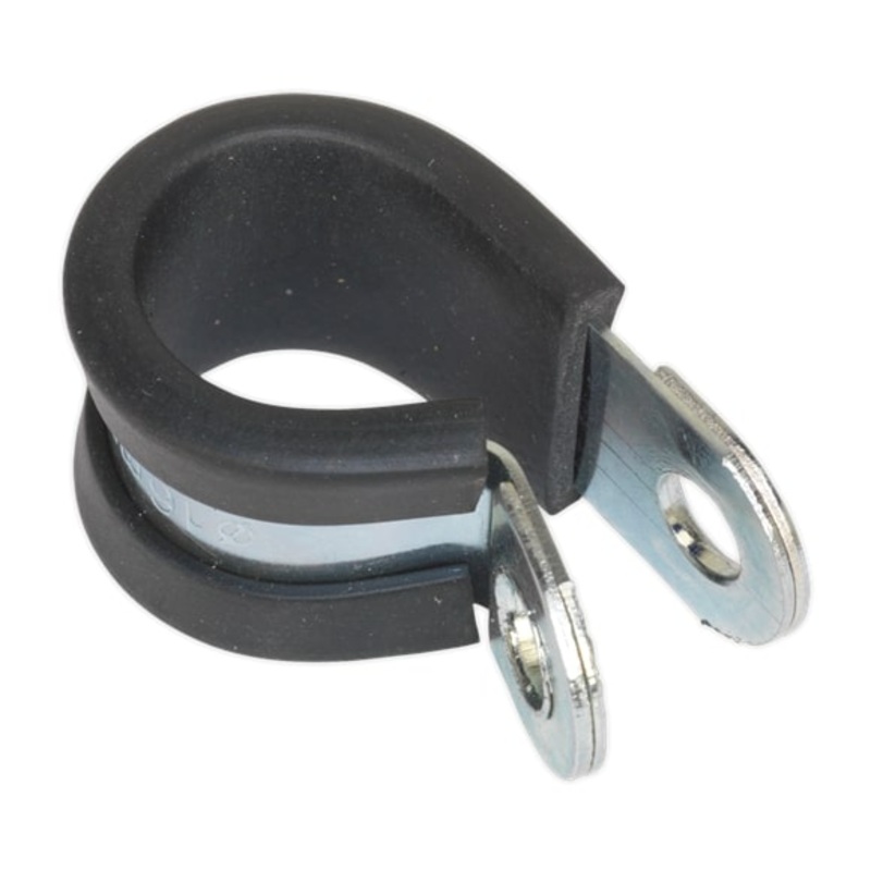 Sealey PCJ16 16mm Rubber Lined P-Clip - Pack of 25