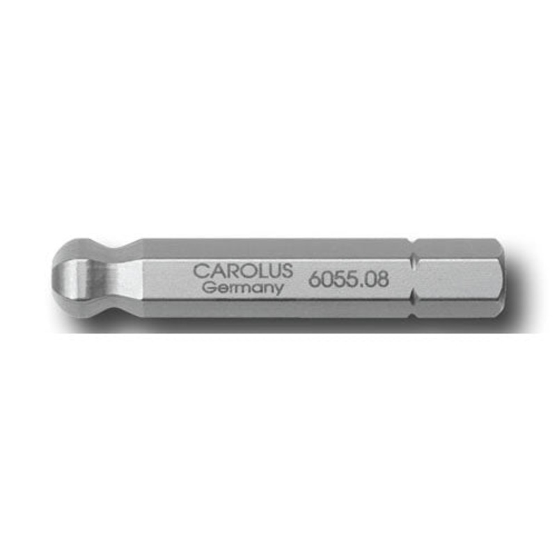 Gedore Carolus 1517341 Screwdriver Bit 5/16", 50 mm Long, In-Hex with Ball End 10 mm