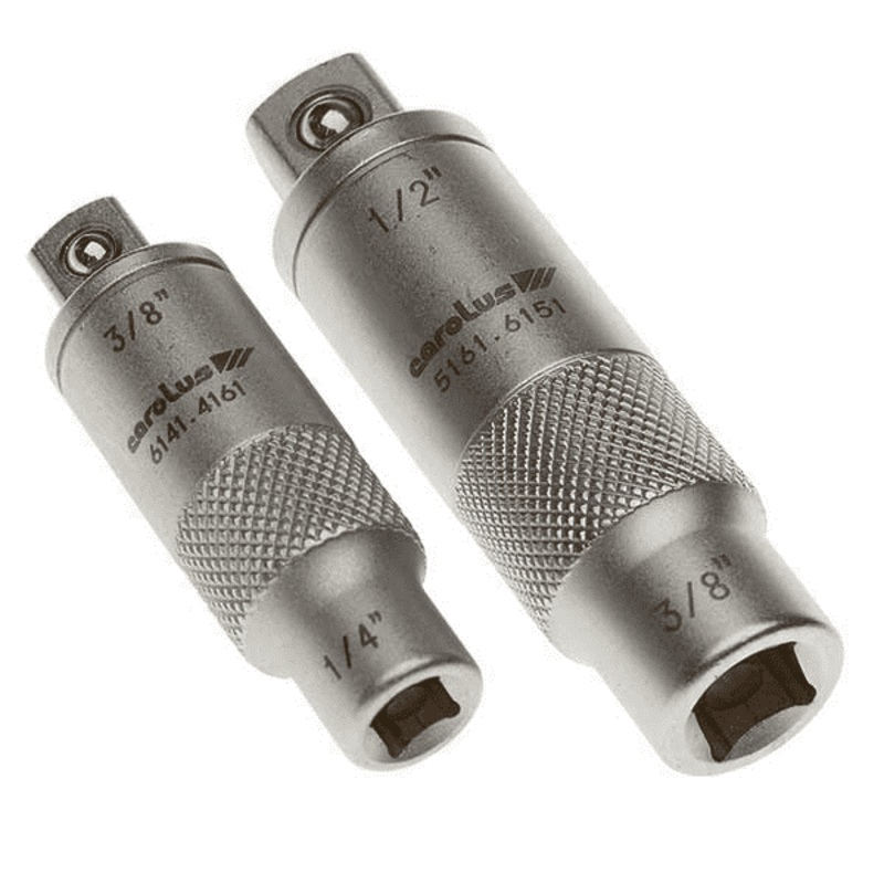 Gedore Carolus 2907720 Adaptor and Extension Set 6In2 1/2" 3/8" 1/4" Drive Extension Reducer